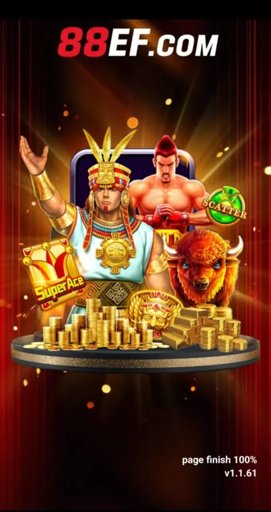 Starting game logo in 88EF Game.