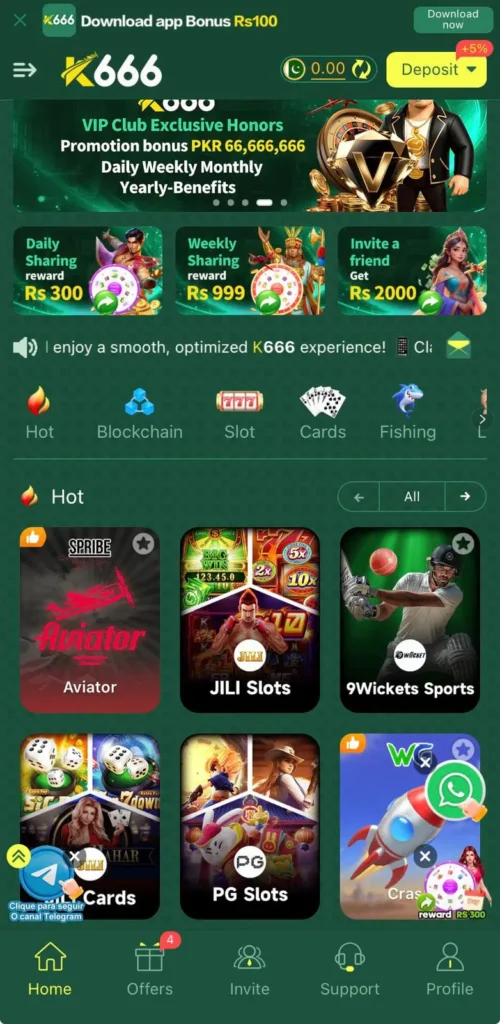 K777 Game interface screenshot image.