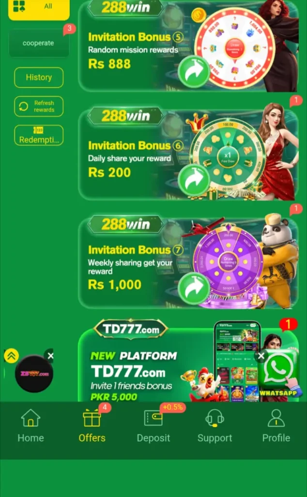 The platform offers exciting daily rewards to keep players engaged.