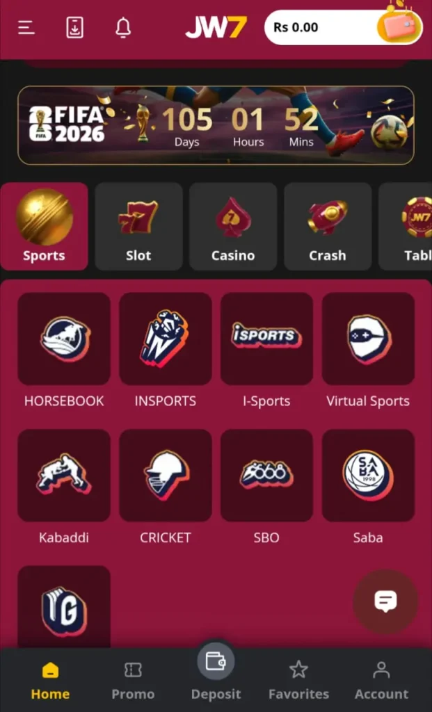 JW7 Game interface screenshot image.