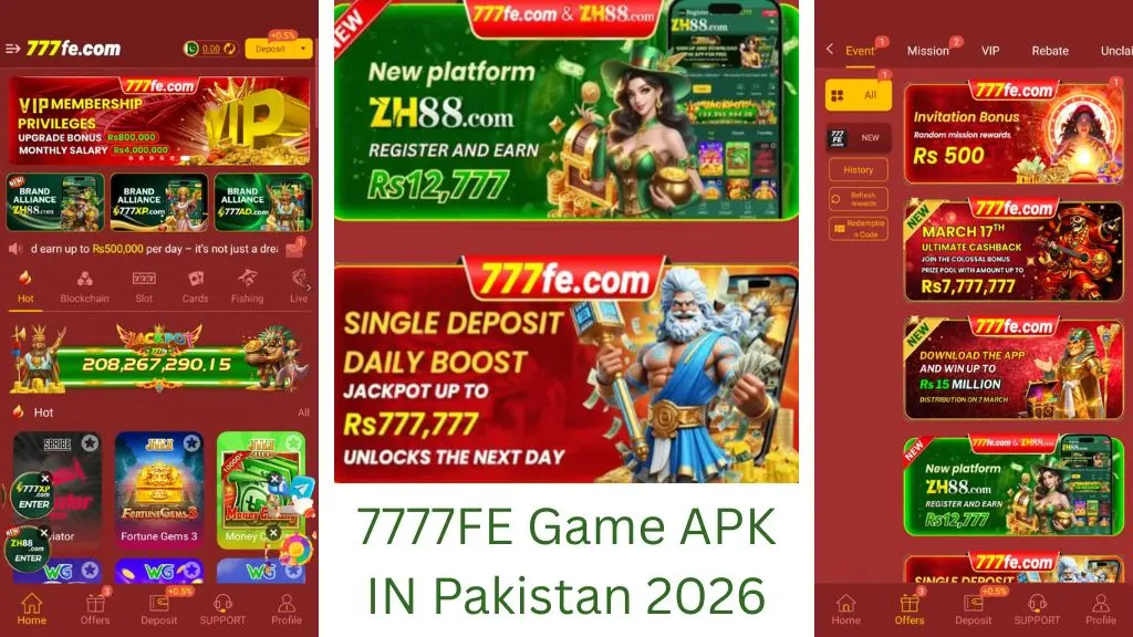 7777FE Game interface screenshot image.